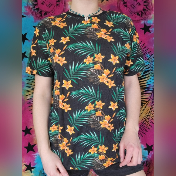 WXYZ Tropical Print Shirt - Picture 2 of 5